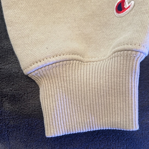 Champion Light Tan Hoodie for boy or girl size 7/8 never worn brand new! - Picture 4 of 6